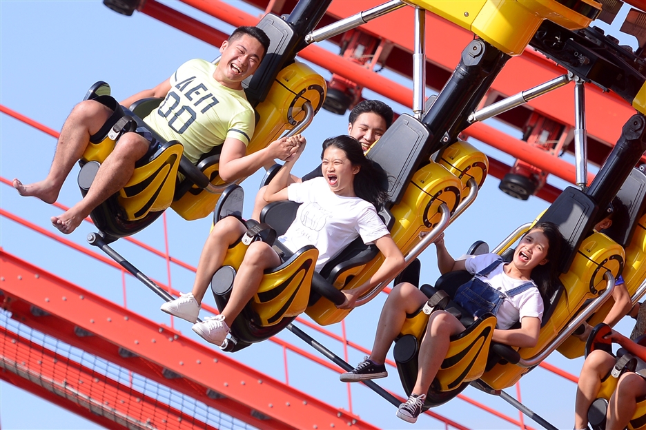 Đến Công viên Rồng - Sun World Ha Long để trở thành những “chiến binh thép” 